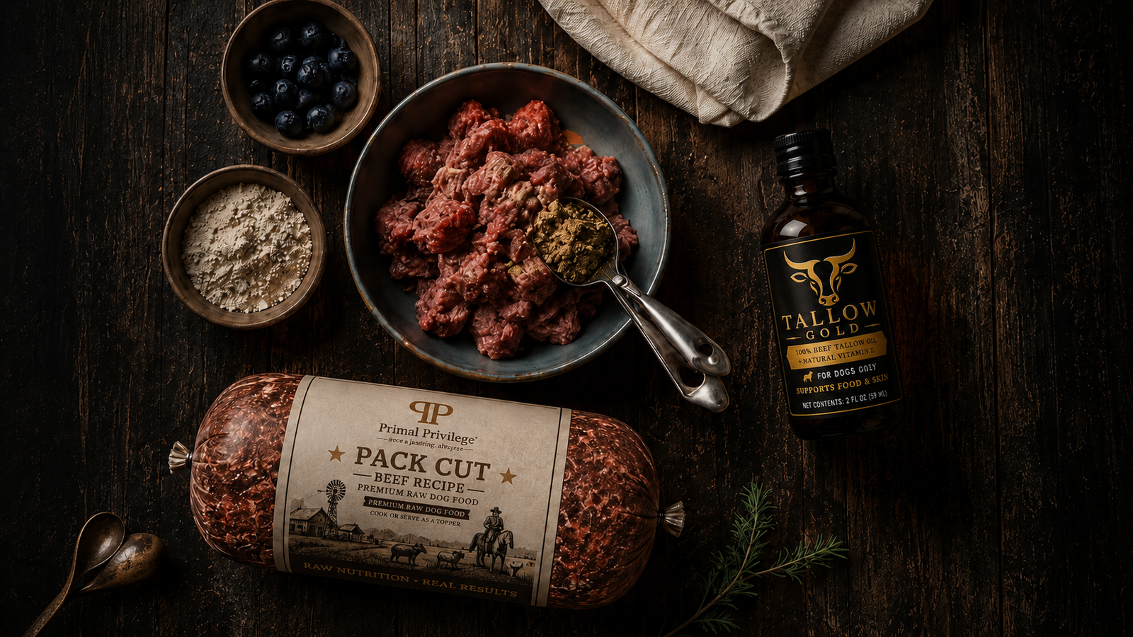 Build Their Bowl — Raw Ingredients